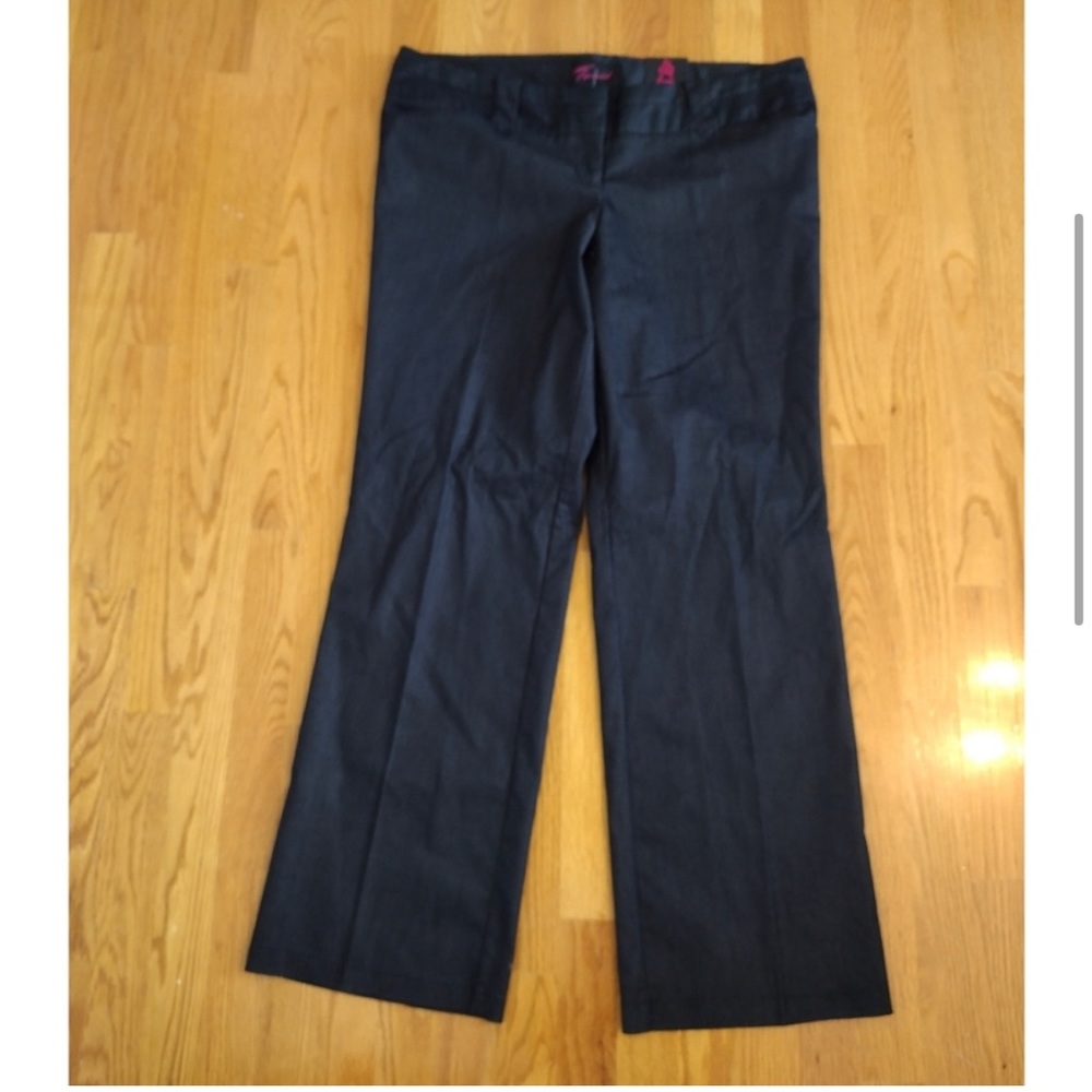 Torrid Black Structured Wide Leg Pants Size 14 New NWT
